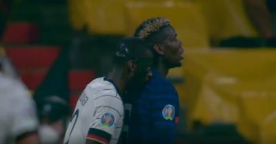 What Antonio Rudiger did to Paul Pogba during France vs Germany amid bite claims - www.manchestereveningnews.co.uk - France - Manchester - Germany