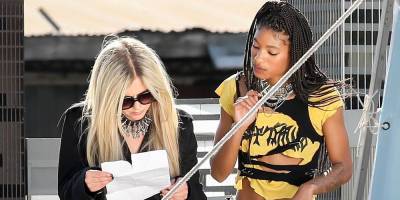 Willow Smith & Avril Lavigne Team Up For A New Music Video - www.justjared.com - Los Angeles
