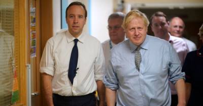 Boris Johnson described Matt Hancock as "f****** hopeless" according to alleged leaked texts - www.manchestereveningnews.co.uk
