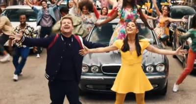 Ariana Grande Joins James Corden To Celebrate The End of Lockdown With New Musical Performance - www.justjared.com - city Baltimore