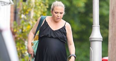 EastEnders' Kellie Bright, 44, shows off baby bump as she prepares to give birth - www.ok.co.uk