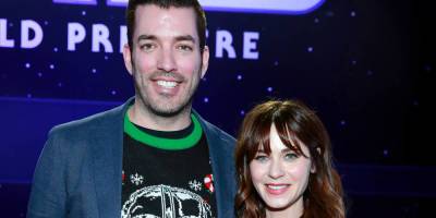 Zooey Deschanel Reveals She Was a Fan of 'Property Brothers' Before She Started Dating Jonathan Scott - www.justjared.com