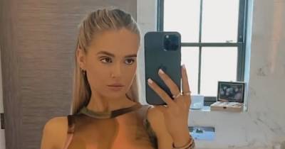 Molly-Mae Hague shows off incredible figure in crop top and jeans after health kick - www.ok.co.uk - Hague