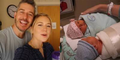 Arie Luyendyk, Jr. & Lauren Burnham Share Update On Newborn Twins Including Baby Boy's Name! - www.justjared.com