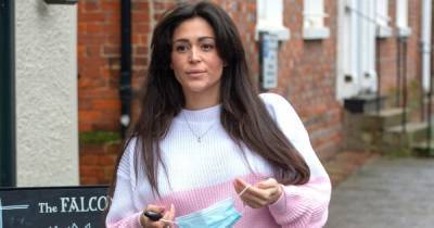 Casey Batchelor seen for first time since welcoming third daughter two weeks ago - www.ok.co.uk