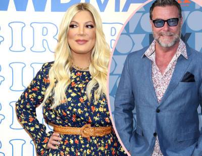 Tori Spelling Reveals She & Dean McDermott Don’t Share The Same Bed Anymore Amid Marriage Trouble Rumors - perezhilton.com