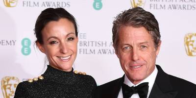 Hugh Grant Hits Back at Claims He Married Anna Eberstein for This Reason - www.justjared.com
