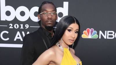 Offset Reveals Cardi B's Father's Day Plans and How She Gets Along With His Other 3 Children - www.etonline.com - Jordan