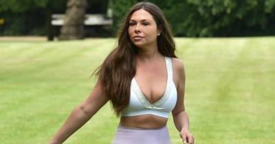TOWIE's Fran Parman flaunts two and a half stone weight loss in skimpy gym gear - www.ok.co.uk - Britain - France