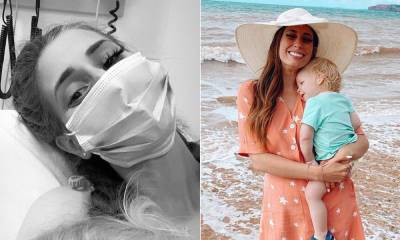Stacey Solomon rushes back to hospital after son Rex's temperature 'spikes' - hellomagazine.com
