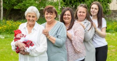 Family become one of the only in the UK to have six generations alive at the same time - www.manchestereveningnews.co.uk - Britain - Scotland