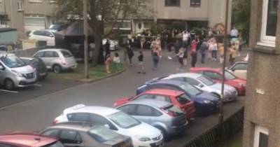 Scots neighbours throw epic street rave after local event cancelled - www.dailyrecord.co.uk - Scotland
