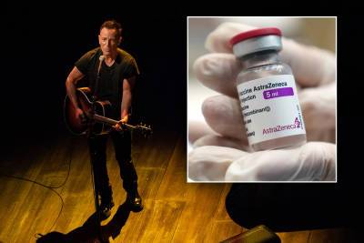 Fans with AstraZeneca vaccine won’t get into ‘Springsteen on Broadway’ - nypost.com - USA - parish St. James