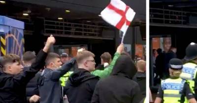 England fans chant “F*** you jock b*******” at Tartan Army as Auld Enemy clash draws near - www.dailyrecord.co.uk - Britain - Scotland