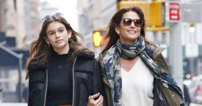 Cindy Crawford's hair has 'caught up to her face' - www.msn.com