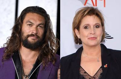 Jason Momoa, The Late Carrie Fisher Among The Stars To Join The Hollywood Walk Of Fame - etcanada.com