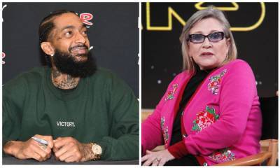 Nipsey Hussle and Carrie Fisher to be posthumously honored with stars on the Hollywood Walk of Fame - us.hola.com