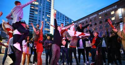 Fans head to city centre pubs and bars to enjoy England vs Scotland as game ends in draw - www.manchestereveningnews.co.uk - Scotland - Manchester
