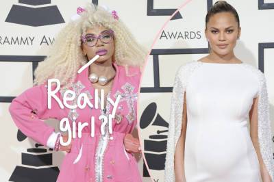 Chrissy Teigen Accused Of Pushing Singer Dencia ‘TWICE’ At 2016 Grammys & Yanking Phone From Her Assistant’s Hands! - perezhilton.com - Cameroon