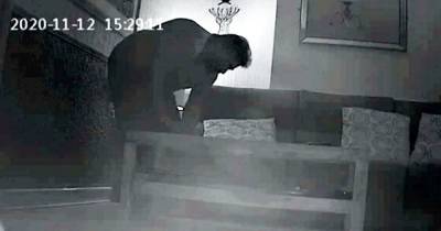 Creepy neighbour caught on camera retrieving secret listening device he planted in woman's home - www.manchestereveningnews.co.uk - Manchester