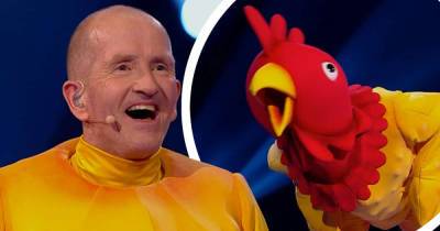 The Masked Dancer: Eddie The Eagle is unveiled as Rubber Chicken - www.msn.com - USA