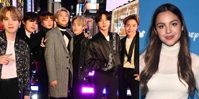 BTS Earns Fourth Hot 100 #1 While Olivia Rodrigo Achieves Another Billboard Record - www.justjared.com
