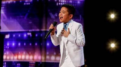 10-Year-Old Peter Rosalita Wows 'America's Got Talent' Judges by Belting Out 'All By Myself' (Video) - www.justjared.com - city Abu Dhabi - Philippines