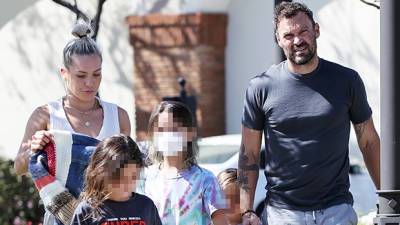 Brian Austin Green Sharna Burgess Take His 3 Adorable Kids On Day Trip To The Movies More - hollywoodlife.com - Los Angeles