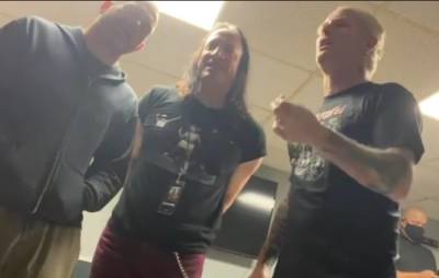 Watch Corey Taylor sing along to Duran Duran’s ‘Rio’ backstage - www.nme.com - Taylor