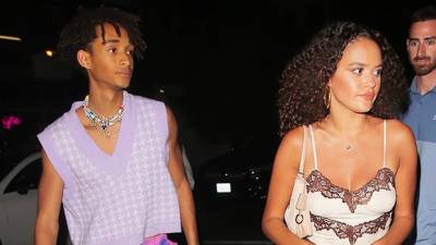 Jaden Smith Madison Pettis Look Flirty On Night Out With His Sister Willow — Pics - hollywoodlife.com - Smith - county Pettis - Madison, county Pettis