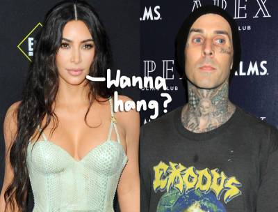 Kim Kardashian & Travis Barker Have 'Fun' Together After She Denies Hookup Rumors! - perezhilton.com