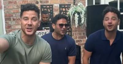 Adam, Ryan and Scott Thomas pay moving tribute to their dad on Father's Day with a musical performance - www.manchestereveningnews.co.uk - Manchester