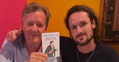 Piers Morgan’s son makes fun of his ITV walk-out with playful Father's Day card - www.ok.co.uk - Britain
