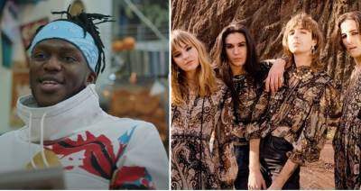 KSI lands highest new midweek entry with Holiday while Eurovision winners Maneskin hit a startling run of form - www.officialcharts.com - Britain