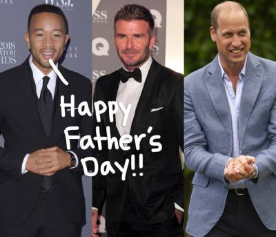 Check Out How John Legend, David Beckham, Prince William, And More Celebs Are Celebrating Father’s Day! - perezhilton.com - county Reynolds