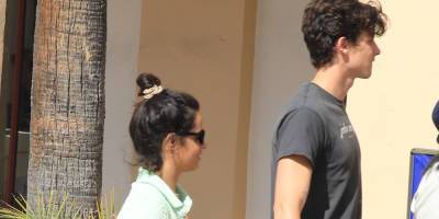 Shawn Mendes & Camila Cabello Couple Up For A Fun Day At Universal Studios - www.justjared.com - Los Angeles