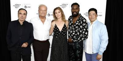 Julia Stiles Joins Colman Domingo & Kelsey Grammer at 'The God Committee' Premiere at Tribeca - www.justjared.com - New York - county Stark