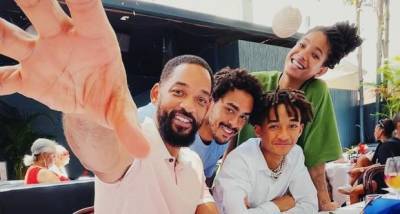 Will Smith gives a HILARIOUS peek at his Father's Day celebration with children Jaden, Willow & Trey Smith - www.pinkvilla.com - Smith