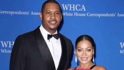 La La Anthony Gushes Son Kiyan, 14, Is ‘Blessed’ To Have Carmelo As A Dad After Filing For Divorce - hollywoodlife.com