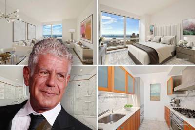 Anthony Bourdain’s NYC apartment up for rent with $2,200 price cut - nypost.com - New York - county Hudson - city Columbus