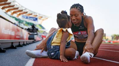 Allyson Felix Shared the Cutest Moment With Her Daughter After Qualifying for the Olympics - www.glamour.com