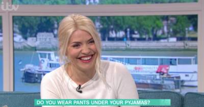 Holly Willoughby giggles as she reveals she doesn't wear underwear in bed - www.ok.co.uk
