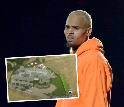 Chris Brown Allegedly Hit Woman At His Tarzana Home So Hard Her Weave Fell Off! LAPD Investigating… - perezhilton.com - city San Fernando