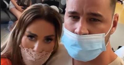 Katie Price’s fiancé Carl Woods gets second tattoo of her face on his arm - www.ok.co.uk - Turkey