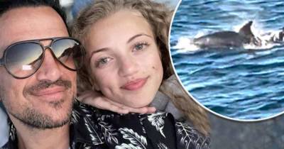 Peter Andre apologises for letting daughter swim with dolphins - www.msn.com - Portugal