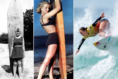 Why surfing is the sport of fearless women, movie stars and royalty - nypost.com - USA - Florida - Tokyo - city Honolulu