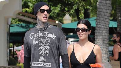 Kourtney Kardashian Says ‘Friends Make Better Lovers’ As She Holds Hands With Travis Barker In Cute Photo - hollywoodlife.com