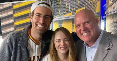 Emma Stone and Husband Dave McCary Enjoy Rare Date Night at Padres Game: Pics - www.usmagazine.com - county San Diego