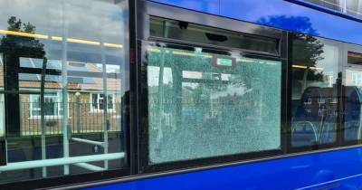 'Vandalism is a regular thing': Bus company forced to divert service after thugs smash window - www.manchestereveningnews.co.uk