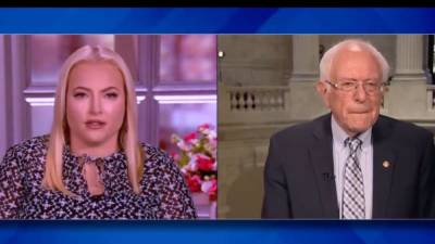 ‘The View': Bernie Sanders Pushes Back After Meghan McCain Calls Him ‘Godfather of the Squad’ (Video) - thewrap.com - state Vermont